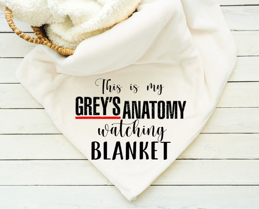 Grey's Anatomy Blanket