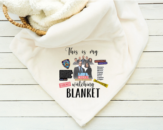 Law and Order Svu Blanket