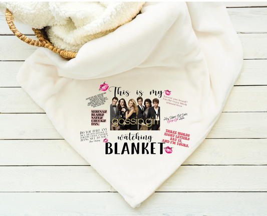 Gossip Girl Blanket